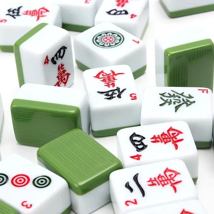 Jeu de société traditionnel chinois de MahJong