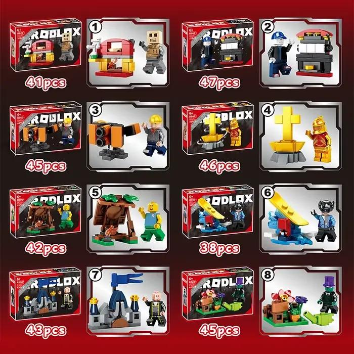 8 styles de figurines Roblox