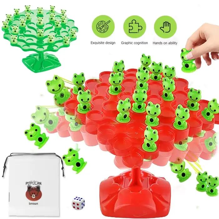 Jeu d'équilibre de grenouille