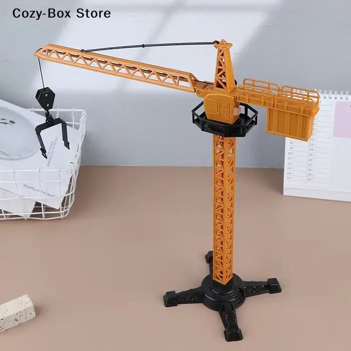 [ZY] Modèles de construction classiques en plastique moulé sous pression : Grue à tour, Chargeuse, Tracteur, Excavatrice [ZY]
