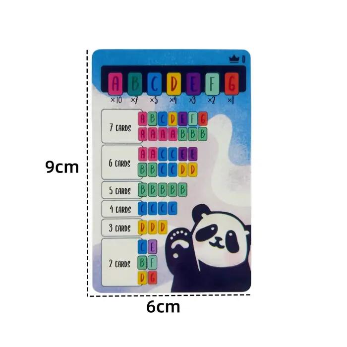 Nouveau jeu de société Panda Panda
