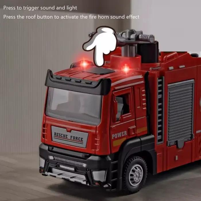 Modèle de camion de pompier à l'échelle 1:32