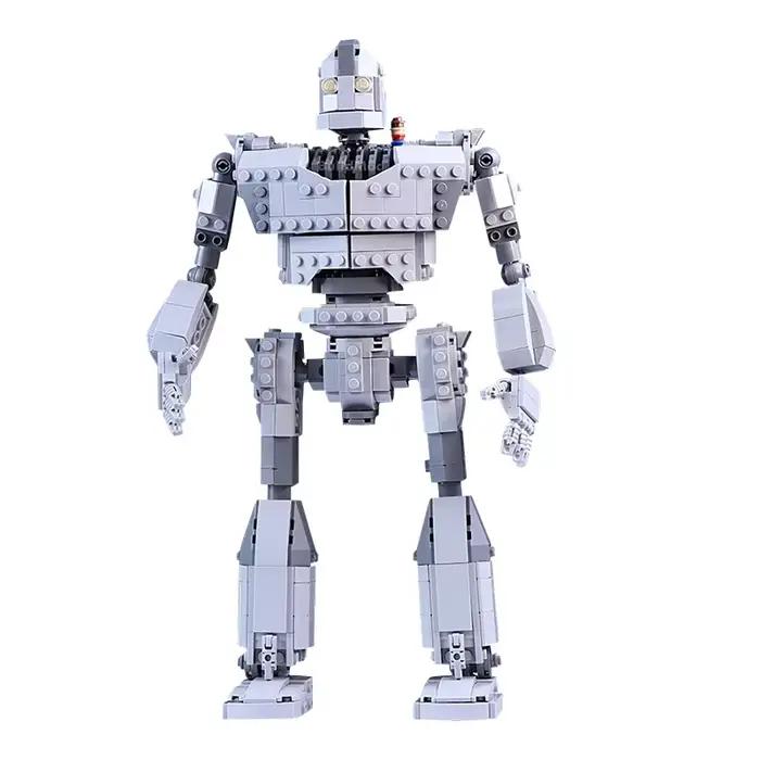 Gobricks MOC série mécanique fer Robot blocs de construction film classique briques géantes jeu jouet assembler modèle pour cadeaux d'anniversaire
