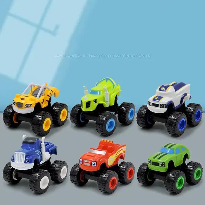 Jouets de voiture monstre flamme et Machine