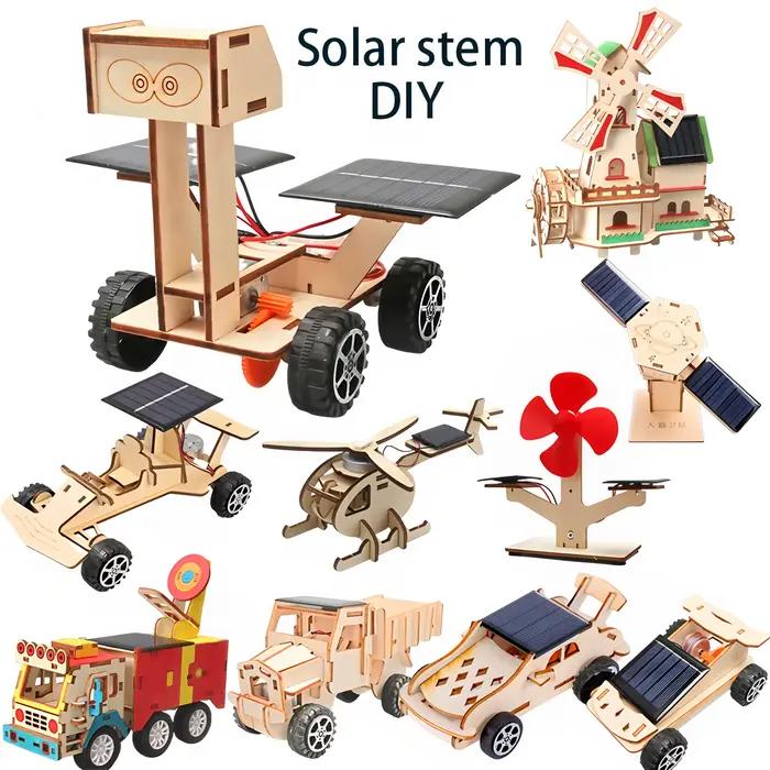 Jouets de bricolage pour expériences scientifiques et éducatives pour enfants, modèles assemblés à la main, puzzles en bois 3d, jouets scientifiques et éducatifs