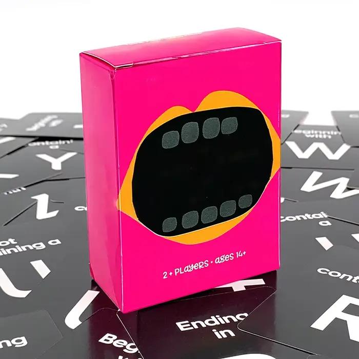 Jeu de Cartes Nom Rapide ZOCO rose pour fêtes familiales et soirées entre amis occasions spéciales interaction et plaisir familial
