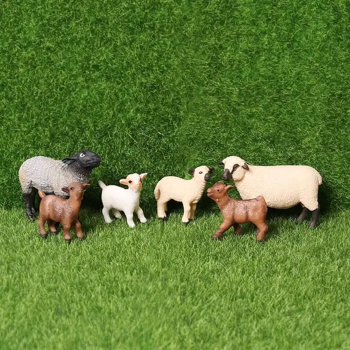 Figurines réalistes d'animaux de ferme