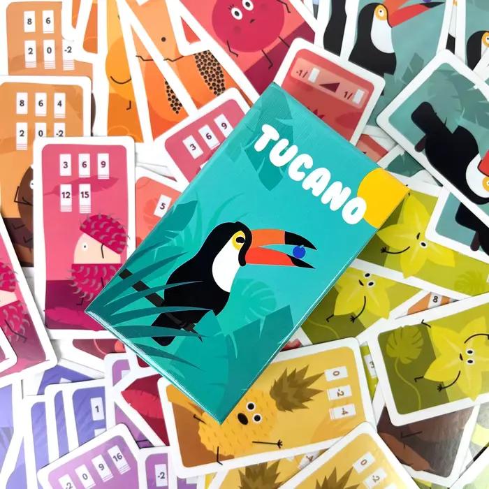 Jeu de cartes TUCANO pour les fêtes en famille et les voyages