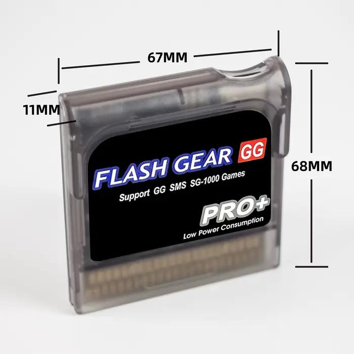 REMANK GG cartouche Flash Game Gear GG Pro pour Sega accessoires de Console de jeu vidéo Flash Gear Game Pro nouvelle coque