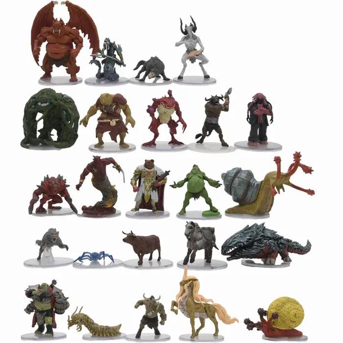 TRPG jeu de société miniatures 50e anniversaire donjons monstre Pit Fiend DRAGON armée OGRE MERROW BULETTE EFREETI 5E figurines modèle