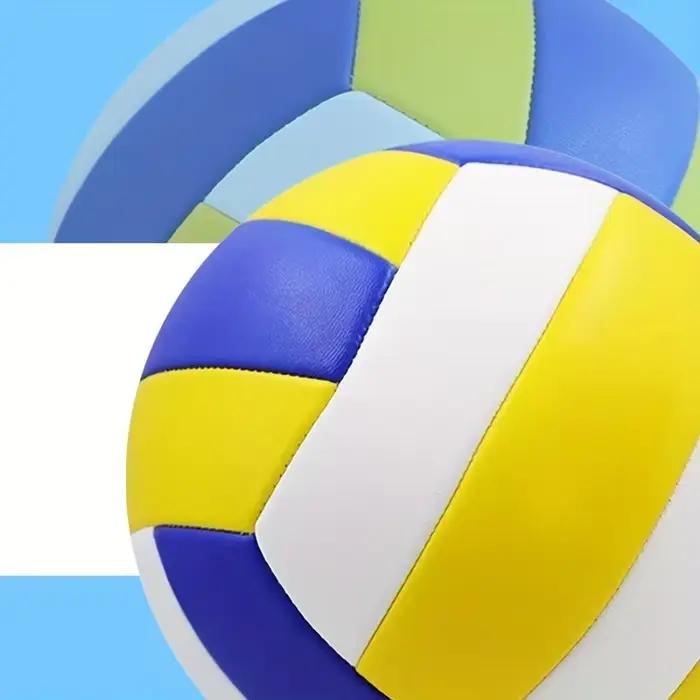 Ballon de volley-ball professionnel d'entraînement pour adolescents débutants, ballon d'entraînement pour intérieur et plage en plein air