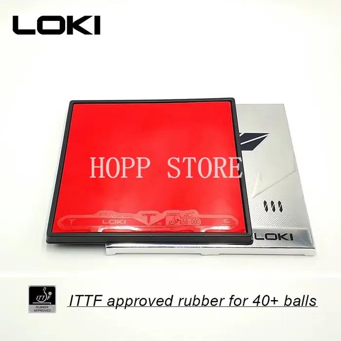 LOKI T3 ITTF approuvé Carbo éponge Tennis de Table caoutchouc Pips-in dur Non collant vitesse ping-pong caoutchouc pour attaque rapide