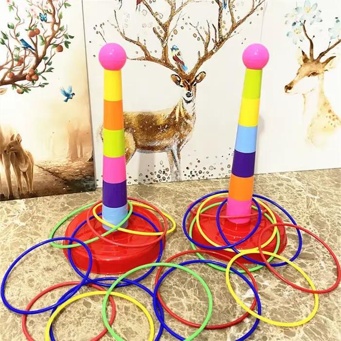 Couches d'empilage et anneaux de lancer pour enfants