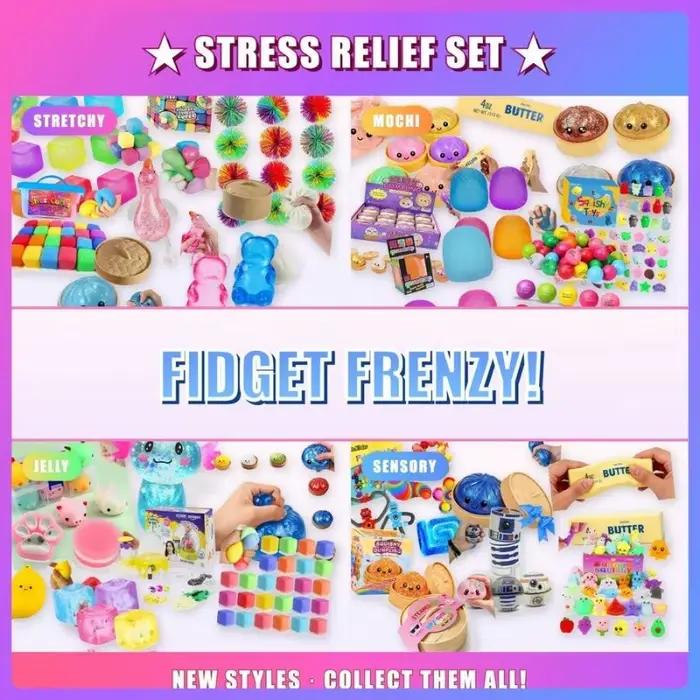 Boîte mystère anti-stress à presser