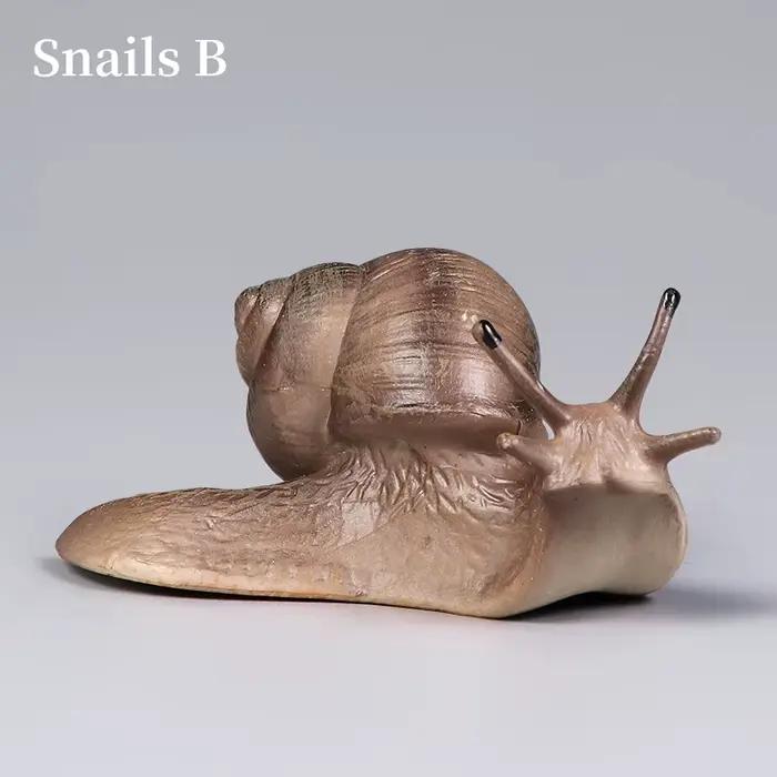 Figurines d'escargots éducatives pour enfants