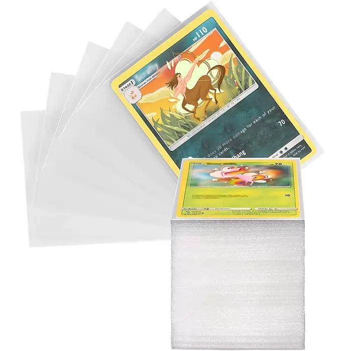 100 pièces manchons de cartes