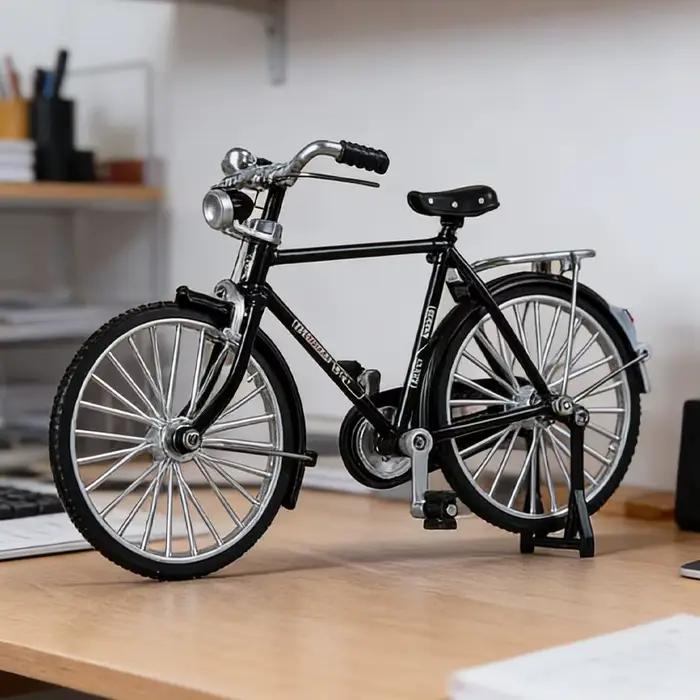 Modèle de vélo rétro à assembler