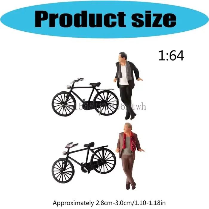 Ensemble figurines vélo pour hommes