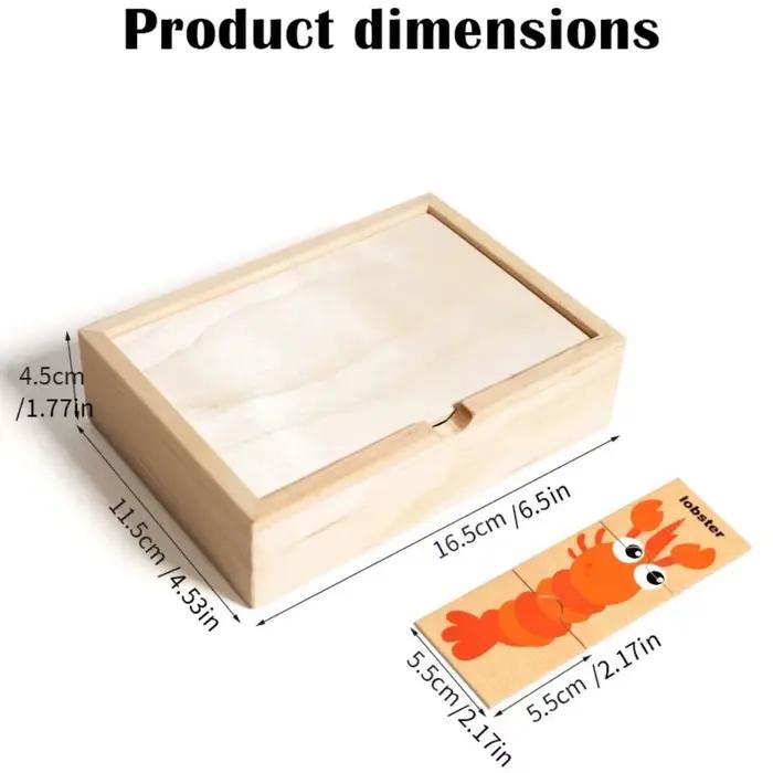 Puzzle en bois pour enfants