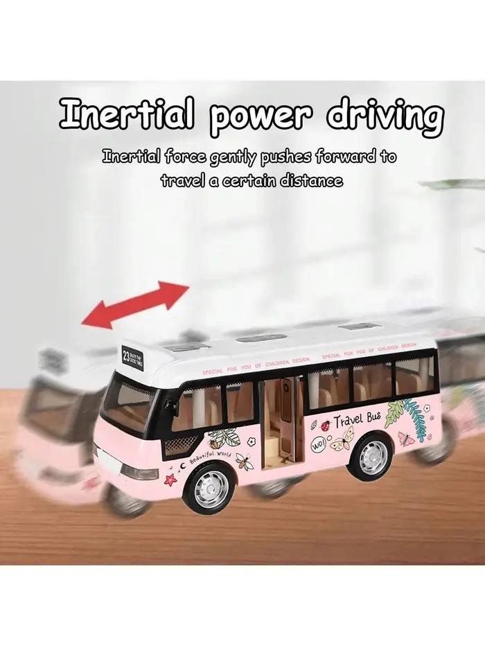 Bus jouet sonore et lumineux pour enfants