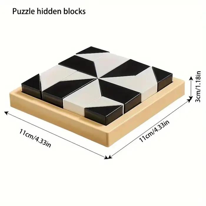 Jeu de puzzle de blocs cachés à 120 niveaux