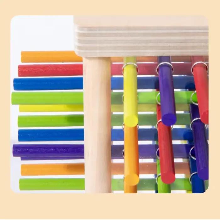 Jeu de dés éducatifs et bâtonnets en bois interactif pour enfants âgés de 3 à 12 ans, stimulant la pensée stratégique et la prise de décision rapide, idéal pour les occasions spéciales et le développement social