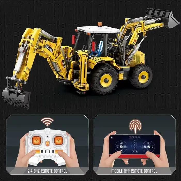 Blocs de construction de chargeuse-pelleteuse