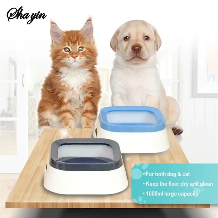 Bassin d'eau flottant pour animaux de compagnie en plein air, bol d'eau, bol monté sur voiture, distributeur d'eau anti-éclaboussures et anti-déversement pour chiens et chats