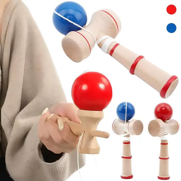 Kendama en bois, jeu de balle traditionnel japonais