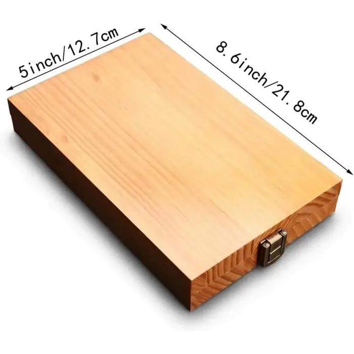 Ensemble de jeu de société Mancala en bois – Plateau de jeu pliant avec pierres de verre bicolores – Jeu de stratégie