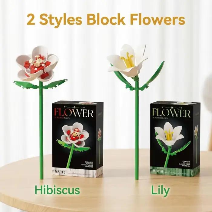 Blocs de construction de bouquets de fleurs DIY