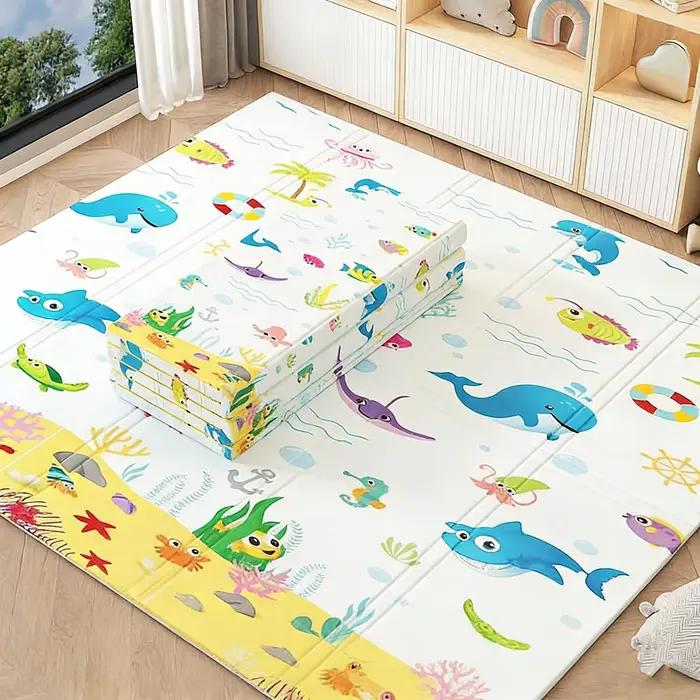 Tapis de jeu pliable pour bébé