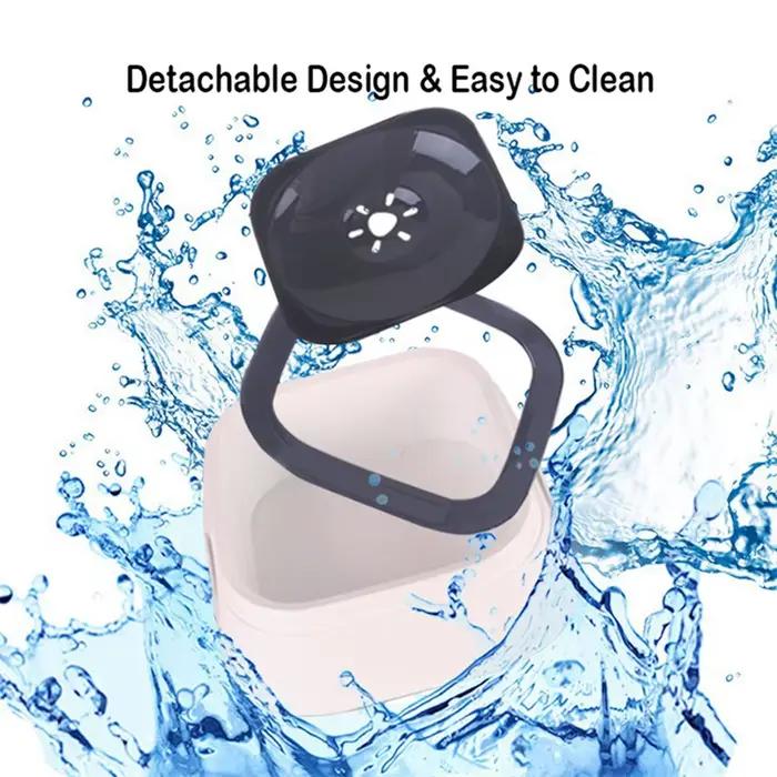 Bassin d'eau flottant pour animaux de compagnie en plein air, bol d'eau, bol monté sur voiture, distributeur d'eau anti-éclaboussures et anti-déversement pour chiens et chats