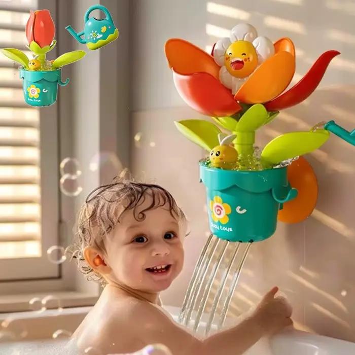 Bébé fleurs jouets De Bain douche d'eau