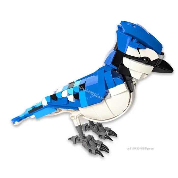 NOUVEAU Modèle de blocs de construction Série Oiseaux Intelligents : Cardinal du Nord