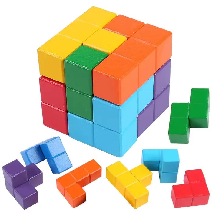 Nouveau cube Soma en bois 3D