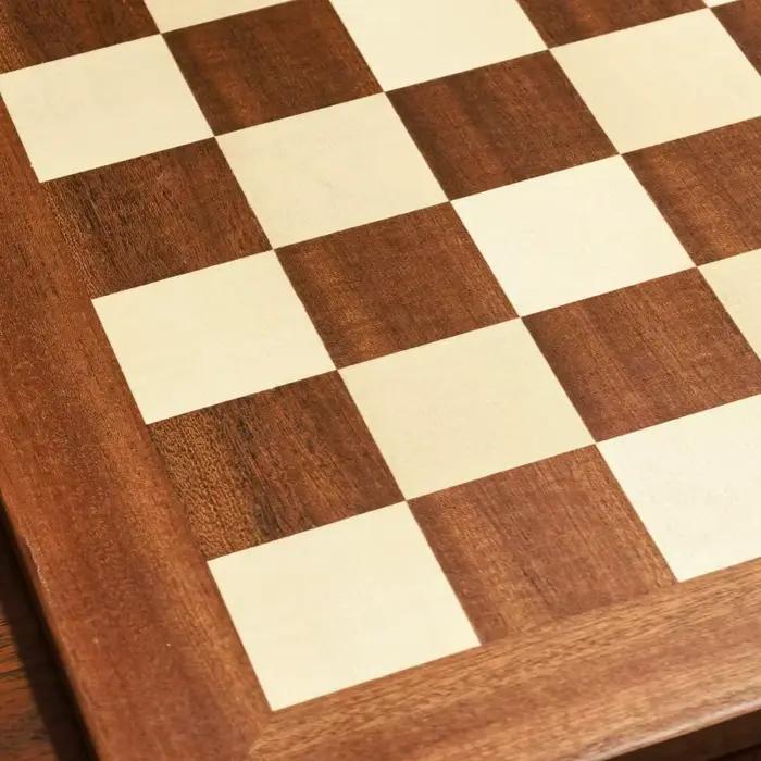 Échiquier international en bois – Jeu d'échecs haut de gamme