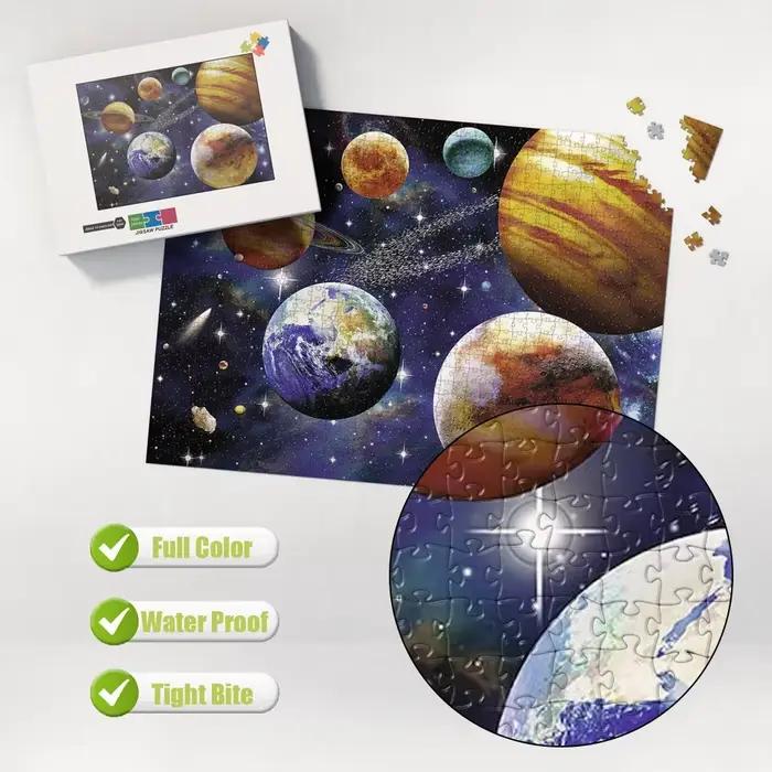 Puzzle de planètes de la Terre