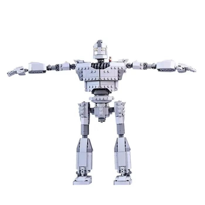 Gobricks MOC série mécanique fer Robot blocs de construction film classique briques géantes jeu jouet assembler modèle pour cadeaux d'anniversaire