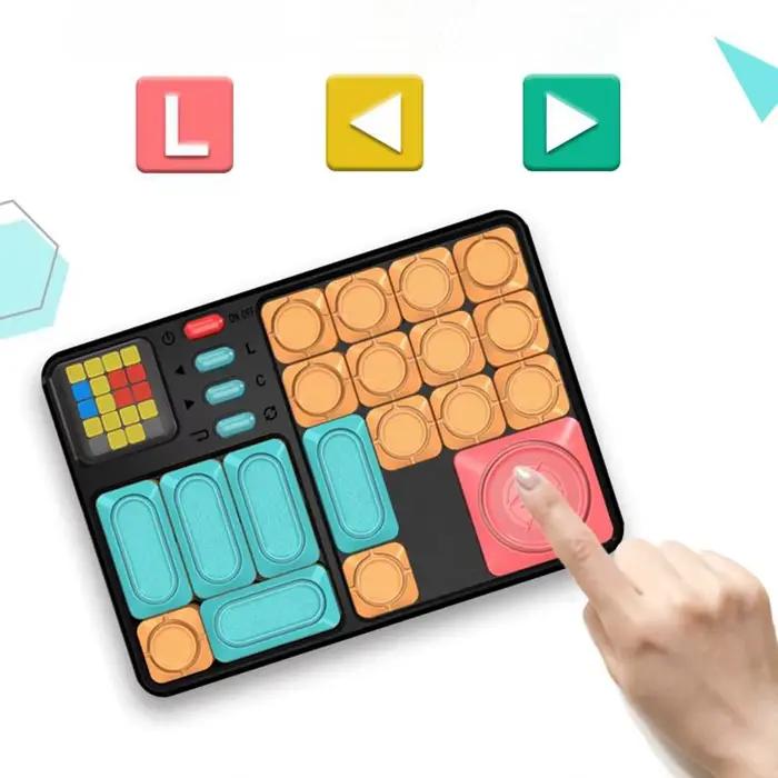 ANU – jeu de poche Super labyrinthe avec capteur intelligent Huarong Road