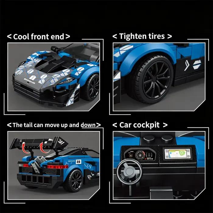 Série City Supercar EVO Blocs de construction Modèle de voiture de course P1 Jouet