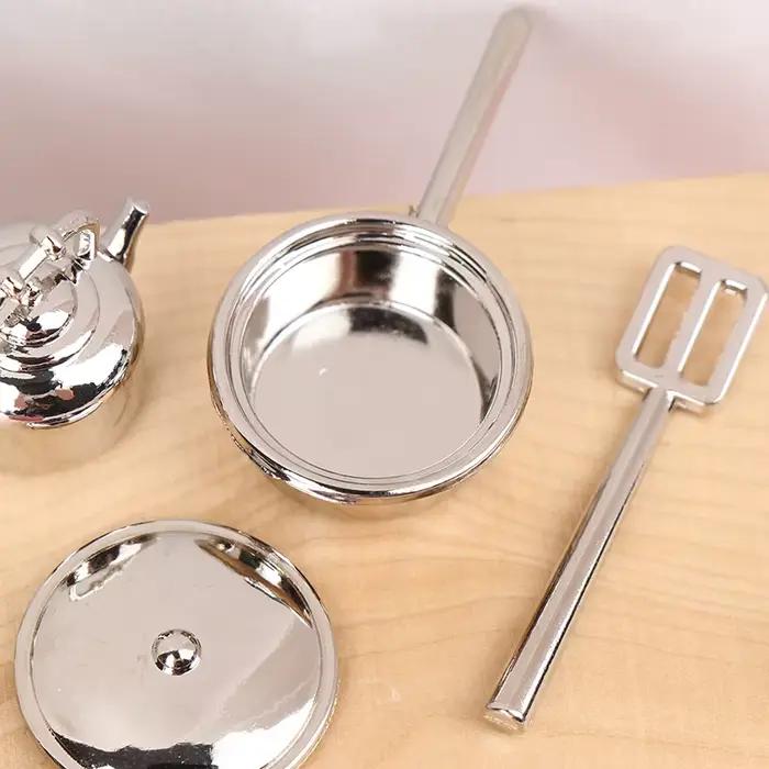 Miniature Metal Mini Pot Set