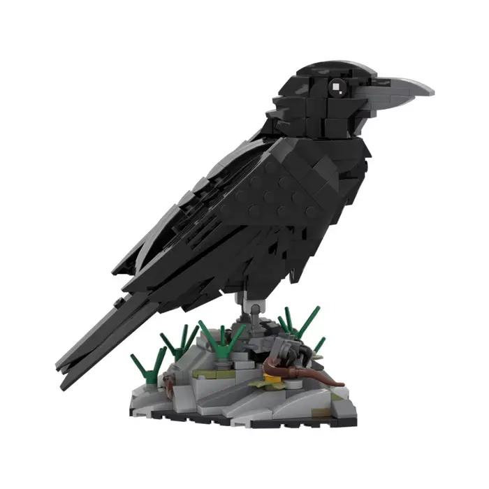 GSBAN Ideas Animals Raven Black Bird 357PCS Bricks Building Blocks Sets Jouets pour adultes Cadeaux de Noël