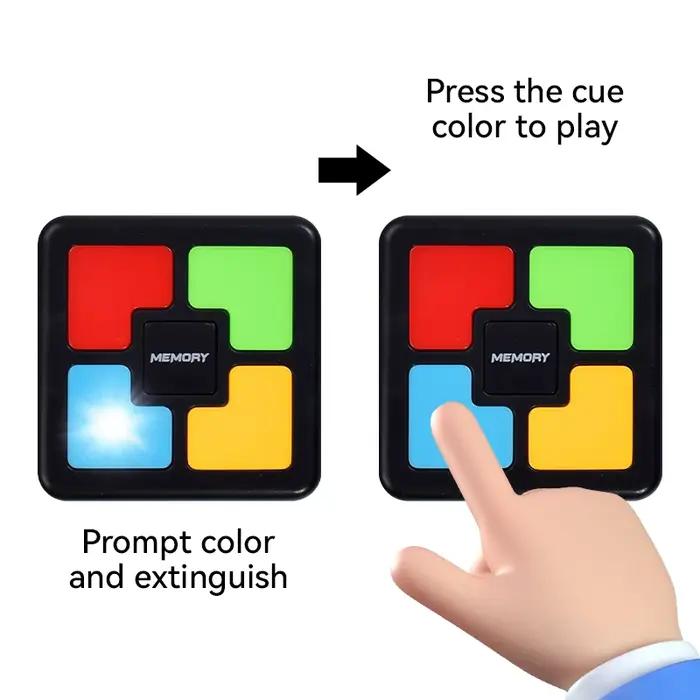 Machine de jeu de mémoire éducative avec lumières sons