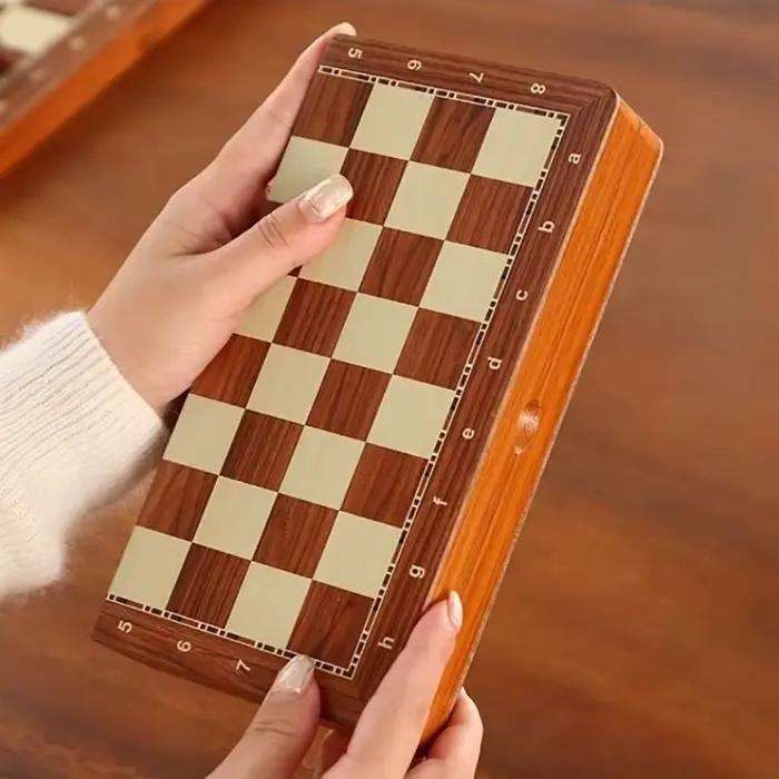 Jeu d'échecs de luxe en palissandre avec 2 reines supplémentaires – Jeu