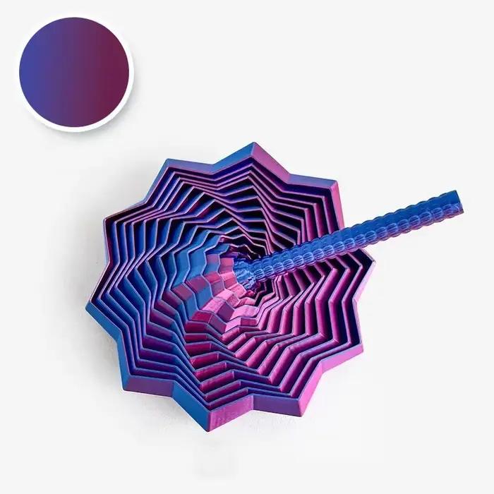 Modèle d'étoile sensorielle 3D imprimée en 3D