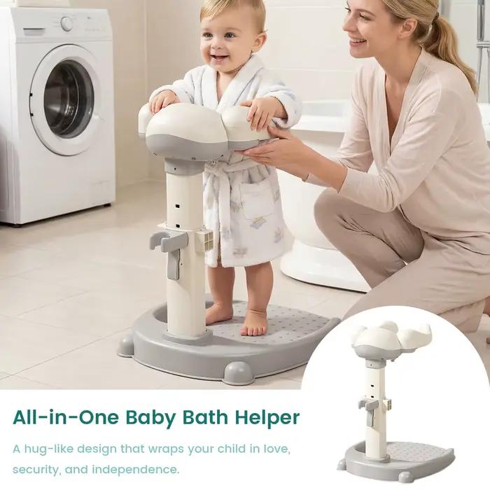 Support de bain pour bébé avec design ergonomique