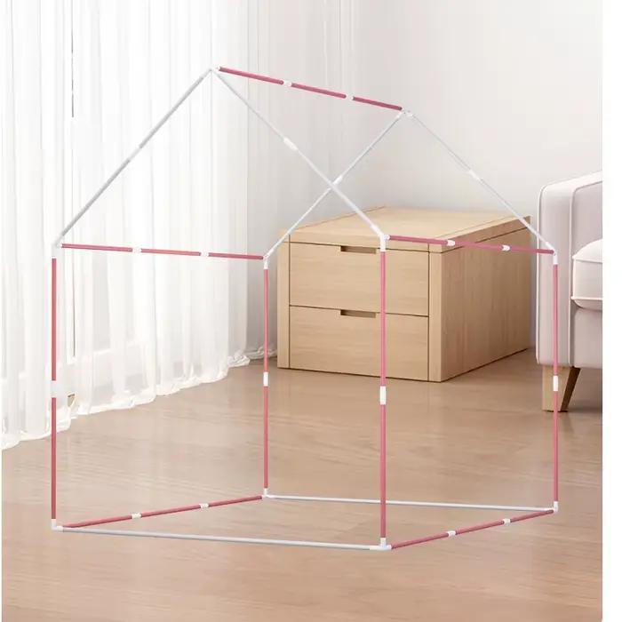 Tente pliante pour enfants château de jeu pour garçons filles décor de chambre de bébé jeux d'interaction intérieur cadeaux pour enfants tentes jouets
