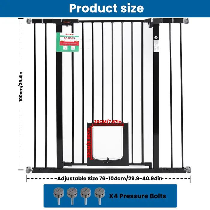 Porte bébé pour portes et escaliers