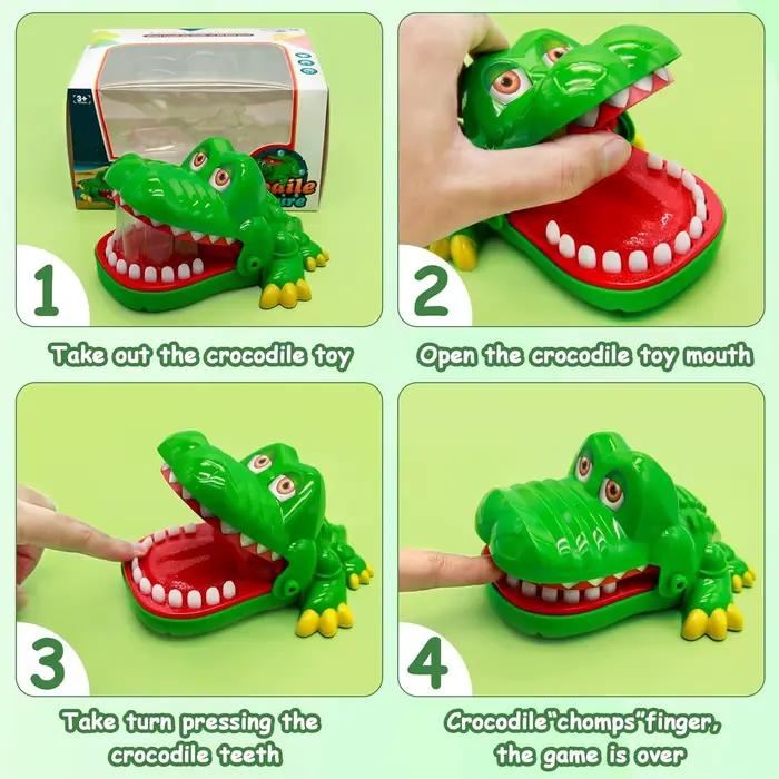 Jouets de dents de Crocodile pour enfants